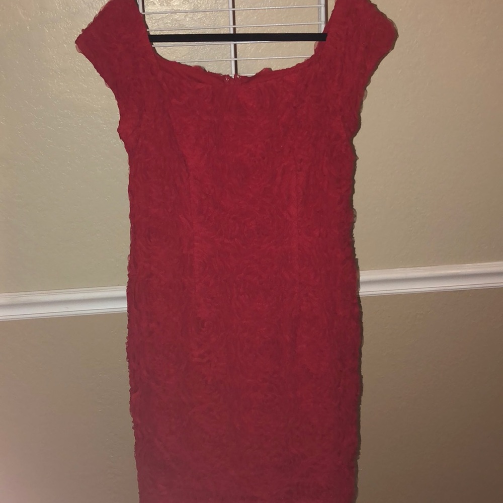 Valentine’s Day Red Dress - Adrianna Papell